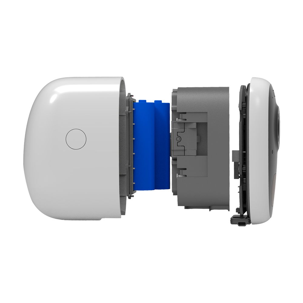 WIFI 4 Mpx Batteriekamera mit Aufzeichnung