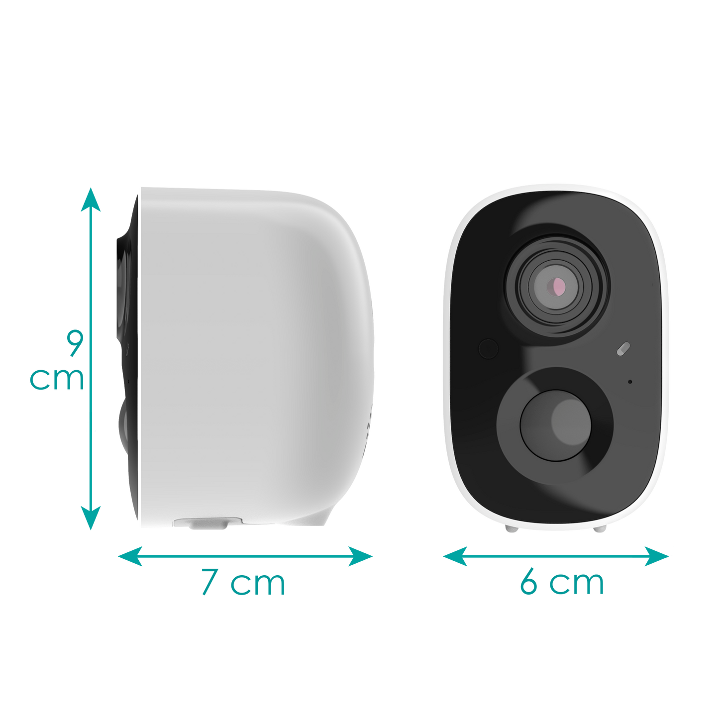 IP-Kamera 2Mpx WLAN mit Batterie