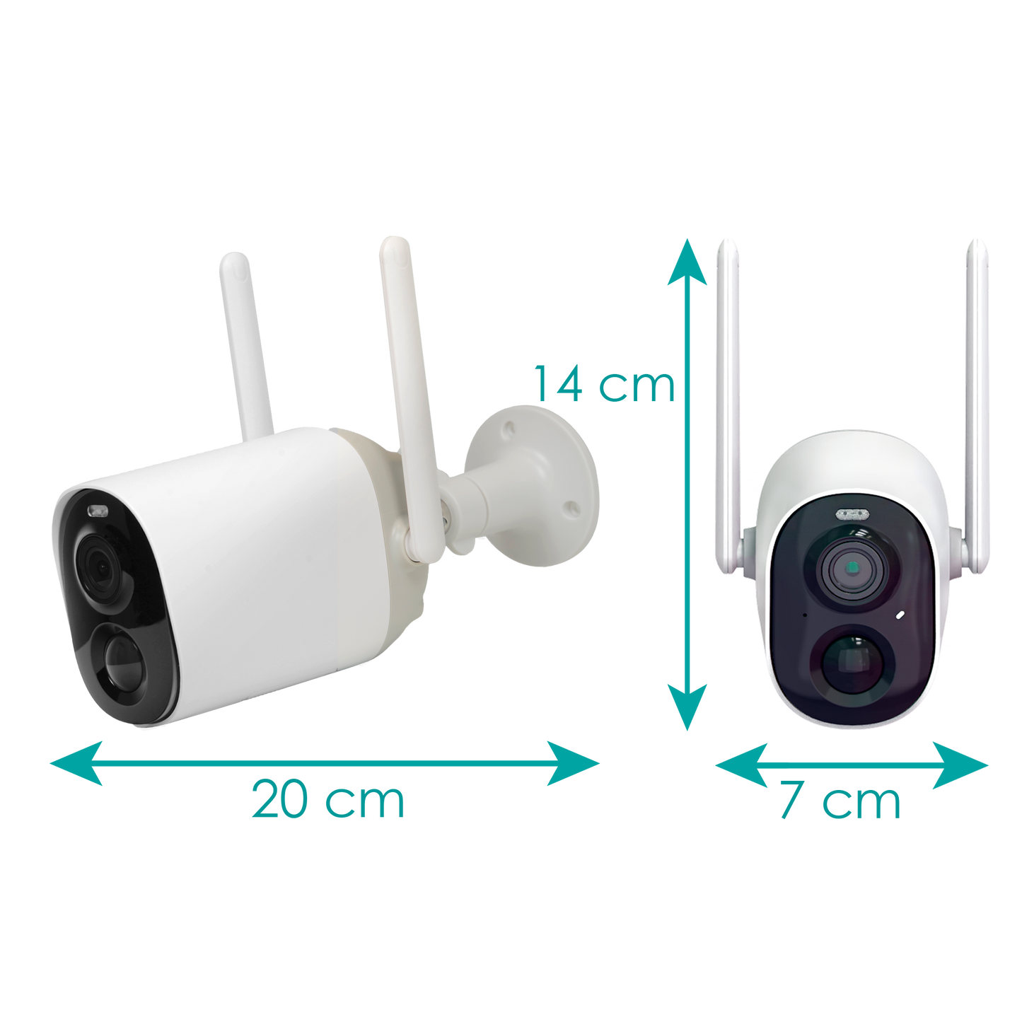 IP-Kamera 2Mpx WLAN mit Batterie