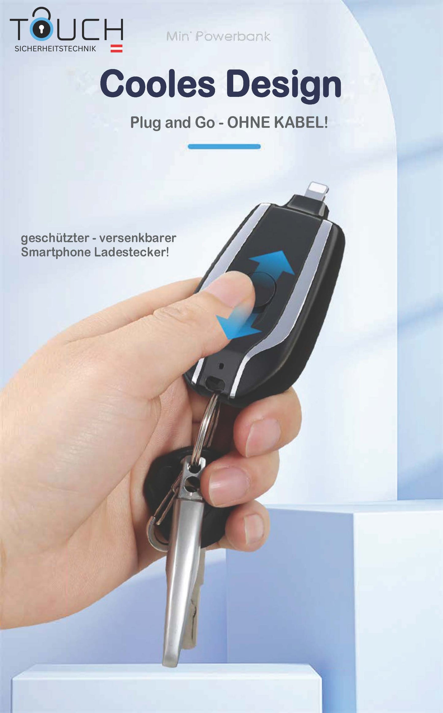 Mini Powerbank f. IPhone