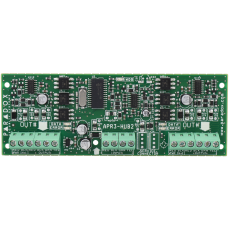 Paradox BUS-Isolator und HUB 2-fach EVO