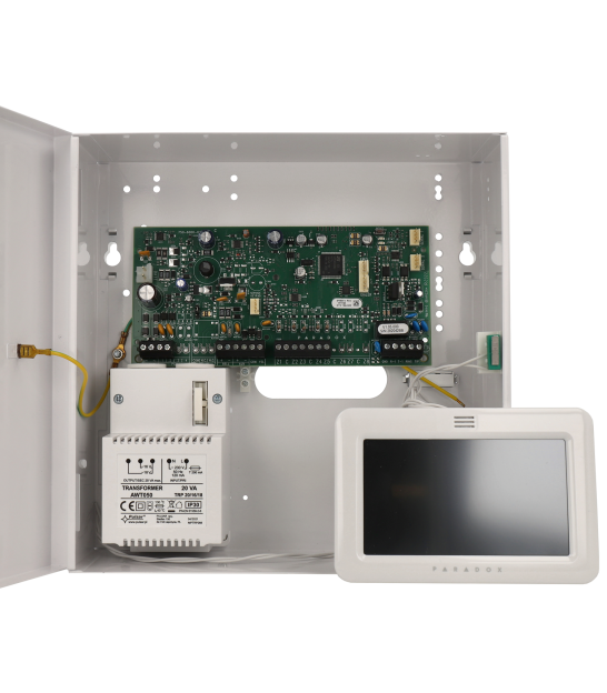 Paradox MG5050 Hybrid-Alarmanlagen - Set inkl. Gehäuse und TM50 Bedienteil