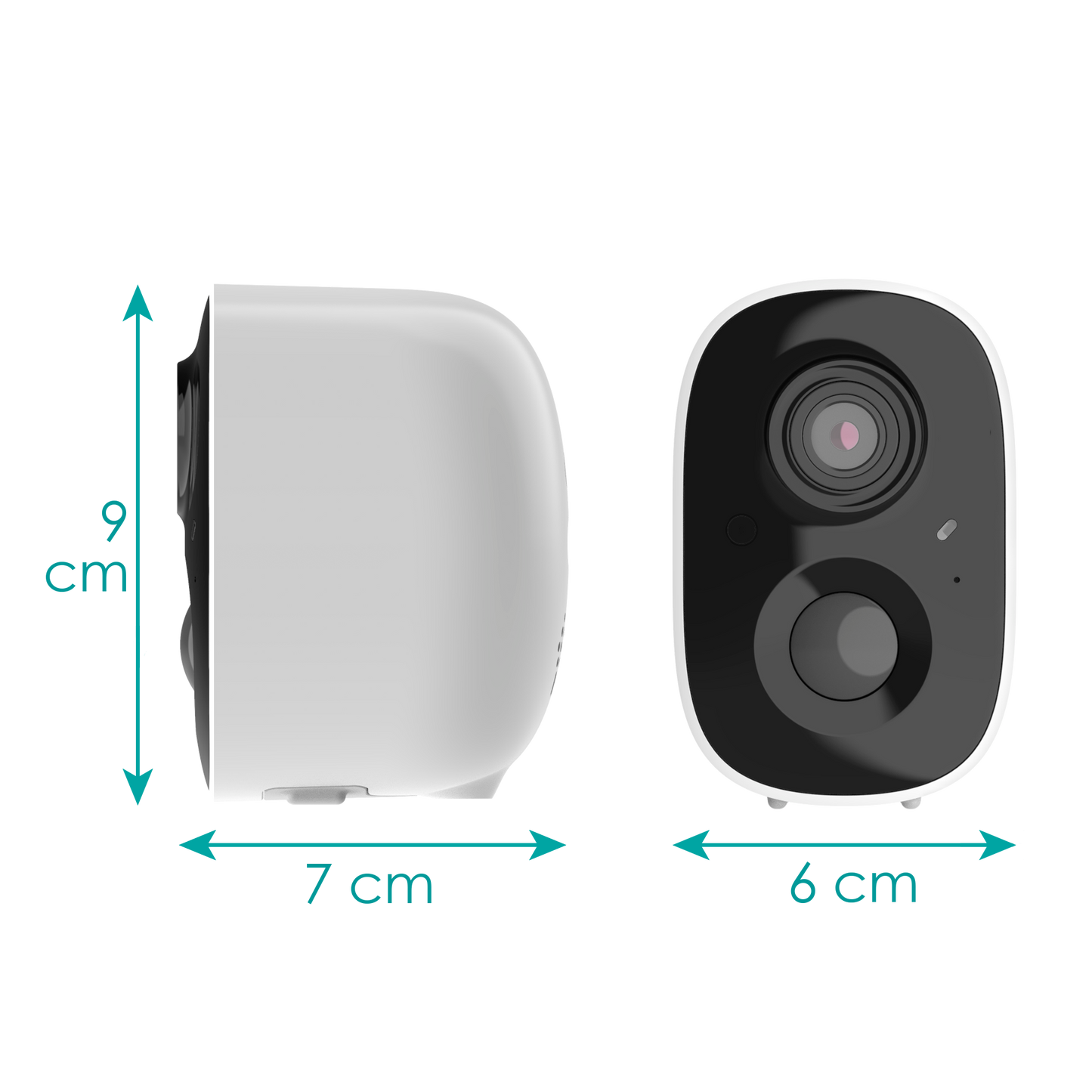 IP-Kamera 2Mpx  WLAN mit Batterie