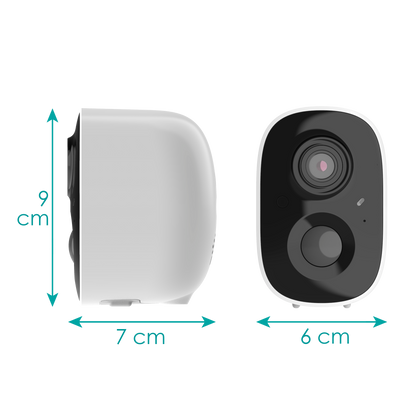 IP-Kamera 2Mpx  WLAN mit Batterie
