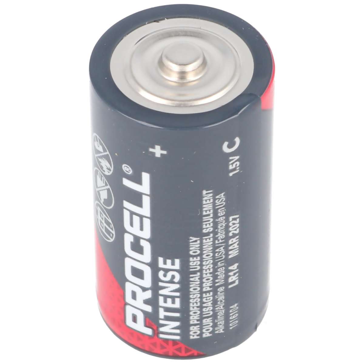 10 Stück Duracell Procell Intense Baby C, LR14 im Karton, für energieintensive Geräte