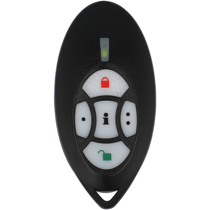 Funkhandsender 2 Wege 5 Tasten - Un-/Scharf/Status/2x frei prog. EVO MG5 MG6 SP